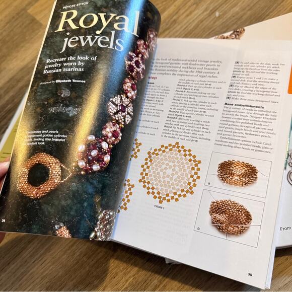 Vintage Creative Beading Books Vol 5 & 6 Jewelry Making - Picture 3 of 7